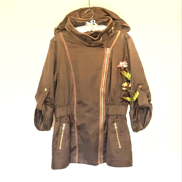 FRENCH CONNECTION Brown Linen Jacket - Picture 12 of 12